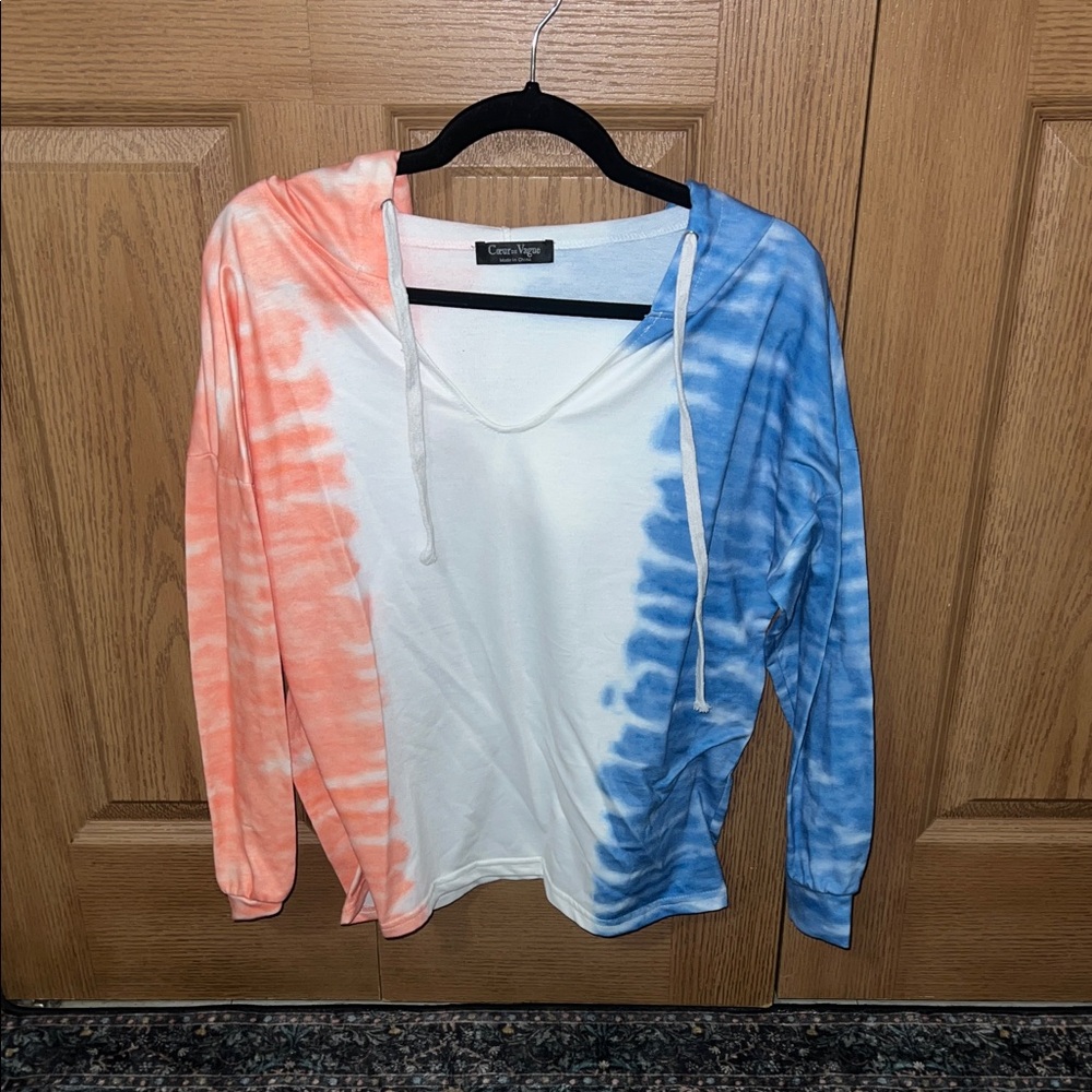 Colorful Tie-Dye Women's Sweater